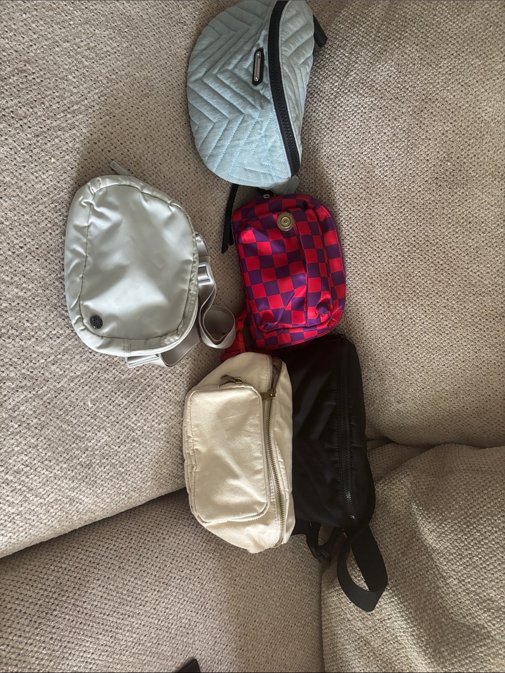 Fanny packs.   If you like Fanny packs we will be friends .